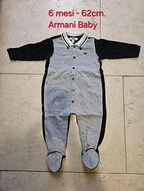 Tutina maschio Armani Baby taglia 6 mesi