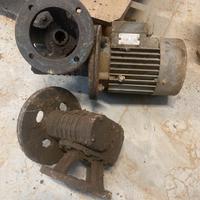 Motore elettrico + 2 motoriduttori