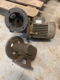 Motore elettrico + 2 motoriduttori