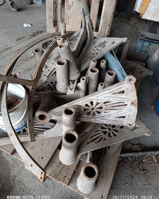 scala in ghisa fine 700 diametro mt 1,00