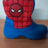 Stivali pioggia calotte Spiderman