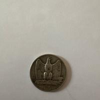 Moneta 5 lire aquilotto 1927