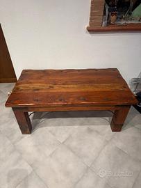 Tavolino in Legno Massello 