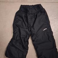 pantaloni da neve 3 anni wedze decathlon  