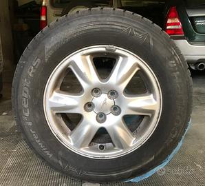 Cerchi lega 15" e gomme Subaru Forester Impreza