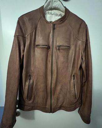 Giacca da uomo in vera pelle 100% Made in Italy