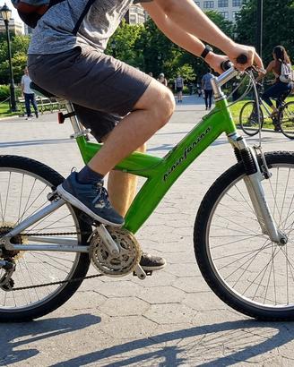 Bicicletta pininfarina verde
