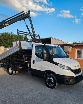 IVECO 35C16 3.0 cc - RIBALTABILE E GRU 12 mt NUOVO