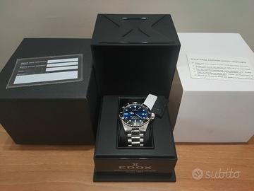 Orologio Automatico Edox Skydiver 70s Date