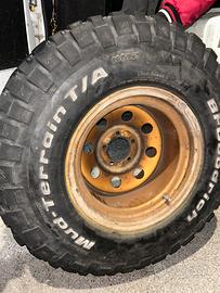 Gomme e cerchi 32/11.5/r15 per jeep zj, xj ecc