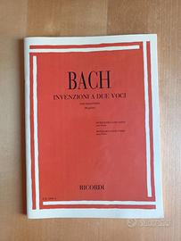 Spartito per pianoforte BACH - INVENZIONI A DUE VO