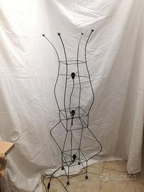 Lampada semilavorato artigianale 3 punti luce