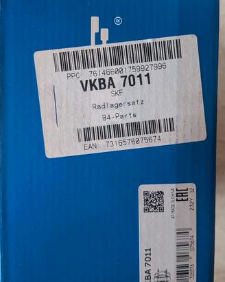 CUSCINETTO RUOTA SKF VKBA 7011 Kit con sensore ABS