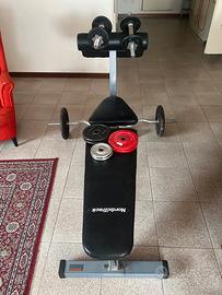 Panca NordicTrack Reclinabile+Bilanciere e manubri