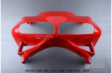 Muso frontale DUCATI 748 916 996 998 1994 04 Rosso
