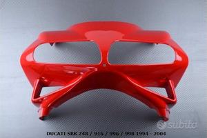Muso frontale DUCATI 748 916 996 998 1994 04 Rosso
