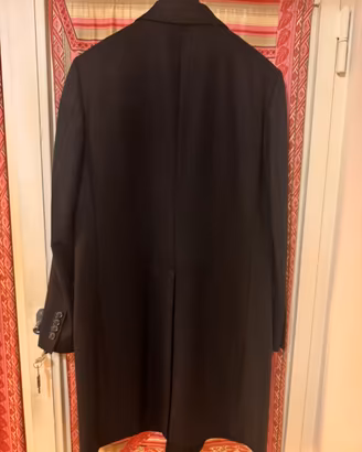 Cappotto grigio scuro spinato Dolce &Gabbana