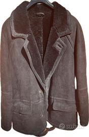 Giaccone Montone Uomo Vintage inPelle ShearlingXXL