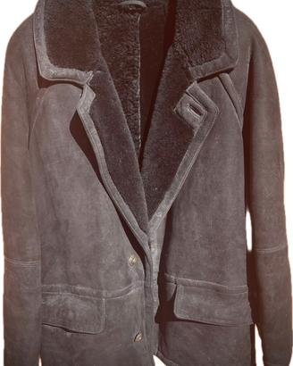 Giaccone Montone Uomo Vintage inPelle ShearlingXXL