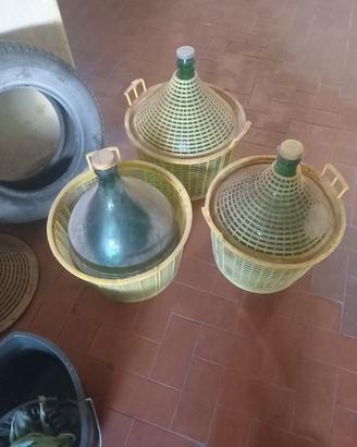 Damigiane vetro