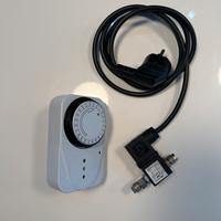 Elettrovalvola CO2 acquari + presa programmabile