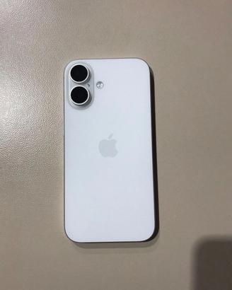 iPhone 16- 128 gb- Bianco- batteria 88%