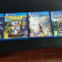 4 giochi ps4 e ps5