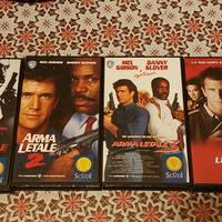 Arma Letale serie completa film VHS