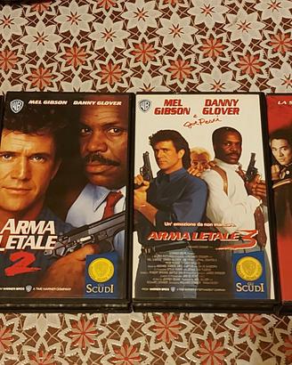 Arma Letale serie completa film VHS