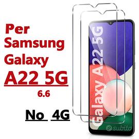 Pellicola Vetro per Samsung Galaxy A22 5G 2 pezzi