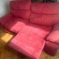 Divano chateudax microfibra relax  3 posti