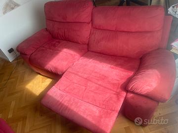 Divano chateudax microfibra relax  3 posti