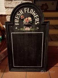 Da appendere per note, menù o come lavagnetta.