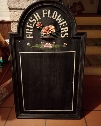 Da appendere per note, menù o come lavagnetta.