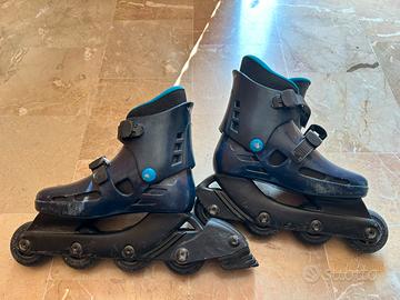 Rollerblade Bimbo/a N 31 blu metallizzato.