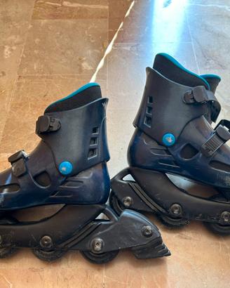 Rollerblade Bimbo/a N 31 blu metallizzato.