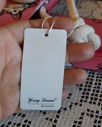 borsa stampa gatto con portafoglio