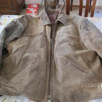 Giubbotto da uomo in pelle grezza