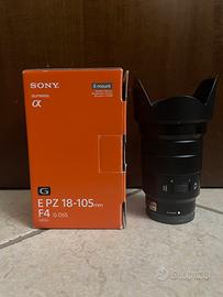Obiettivo 18-105 f4 sony e-mount