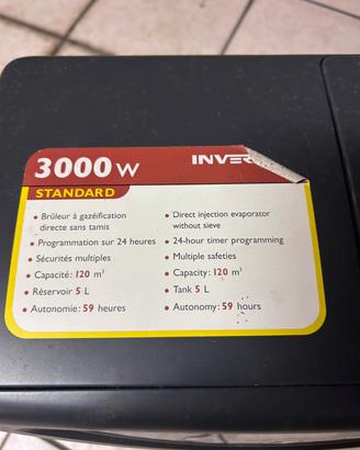 Stufa a petrolio inverter