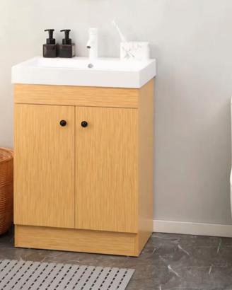 Mobile lavabo bagno ante ammortizzate