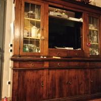 Mobile soggiorno arte povera massello