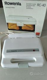 Piastra Rowenta per toast e panini