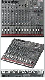 Mixer phonic 14 canali