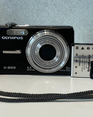 Olympus X-855 Fotocamera Digitale 8.0 MP Nera