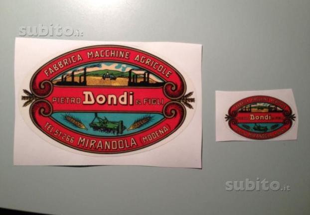 Calcomanie Dondi aratri