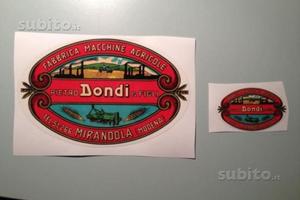 Calcomanie Dondi aratri