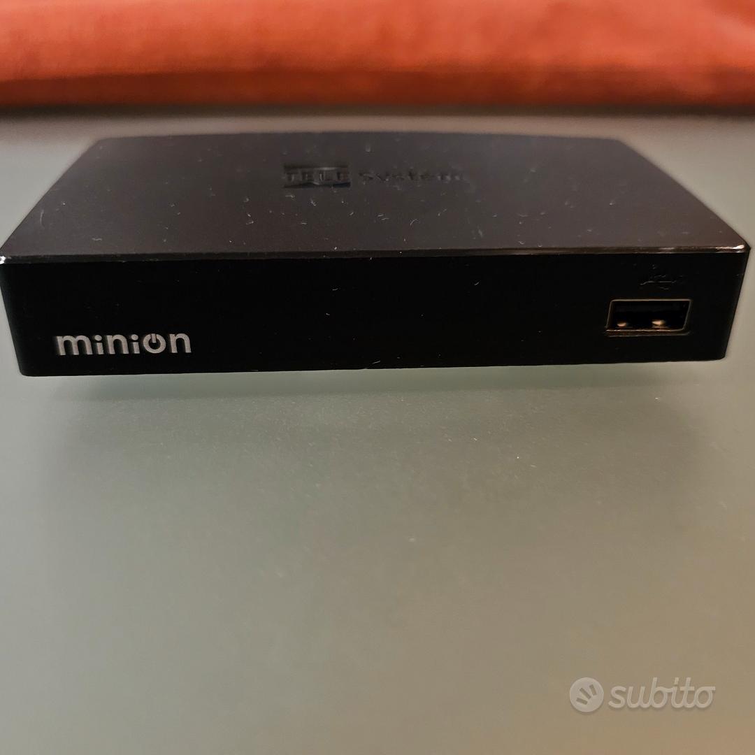 Decoder Digitale Terrestre MINION - DVB-T2 HEVC 10bit, Autoscan, Media Player USB, Telecomando Incluso - Foto 2