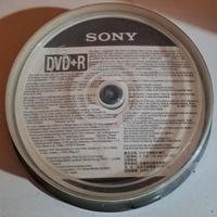 10 DVD+R Sony 16x 4.7gb/120min nuovi