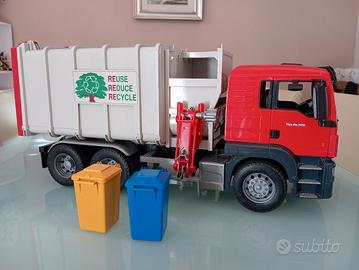 Camion spazzatura giocattolo Bruder